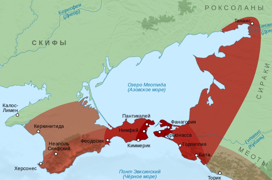 kerch map bosporus
